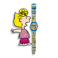 Orologio Swatch Swatch x Peanuts in Resina SO29Z108 - SO29Z108